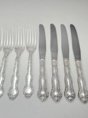 BIRKS Louis de France Flatware 8 Pieces - Plated